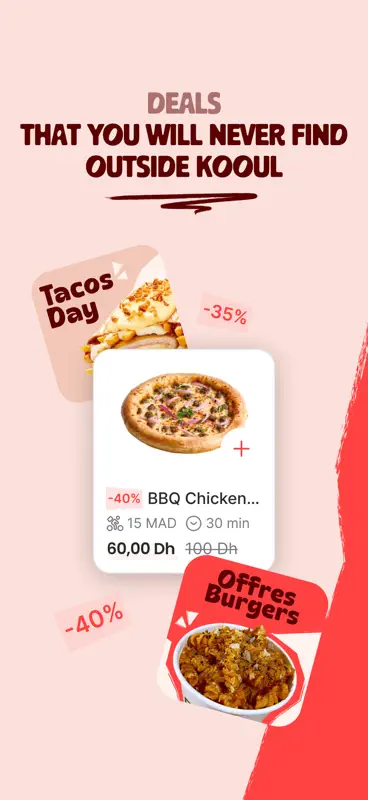 Kooul: Livraison de repas screenshot 2 of 8