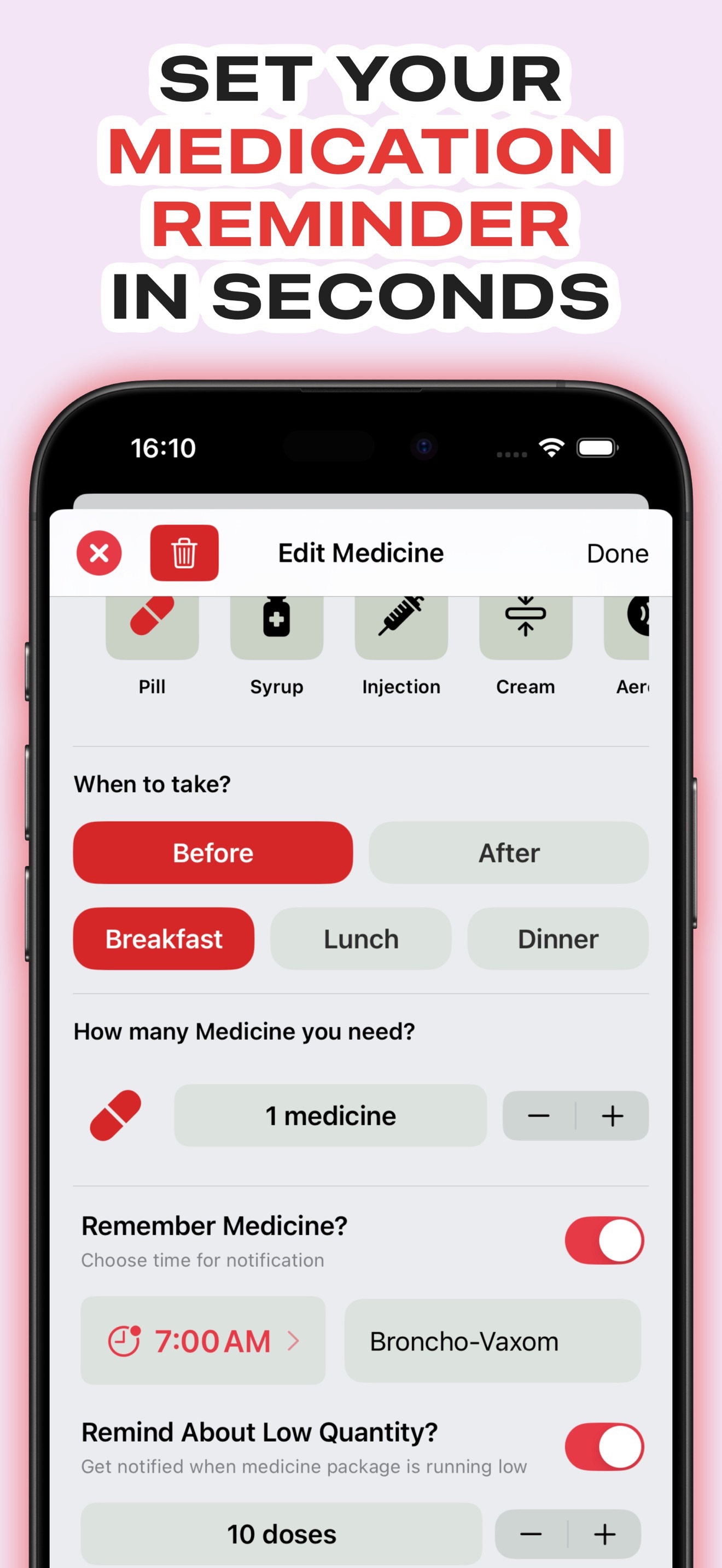 Medisafe Carezone: PillMemo 스크린샷 5