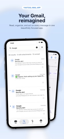 Yiaitool Mail App iPhone screenshot
