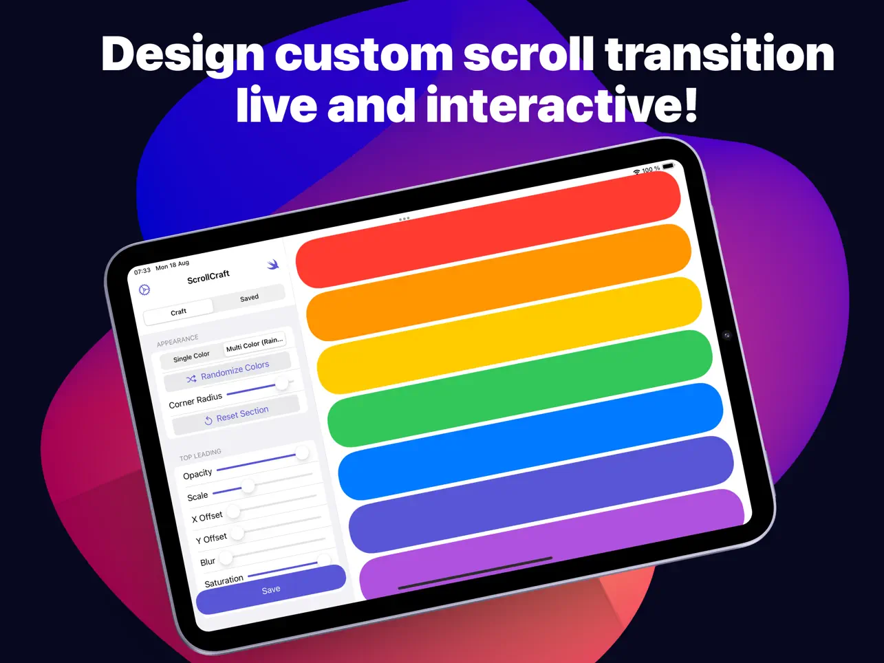 #3. ScrollCraft: Developer Tool (iOS) โดย: Remi Herbiet