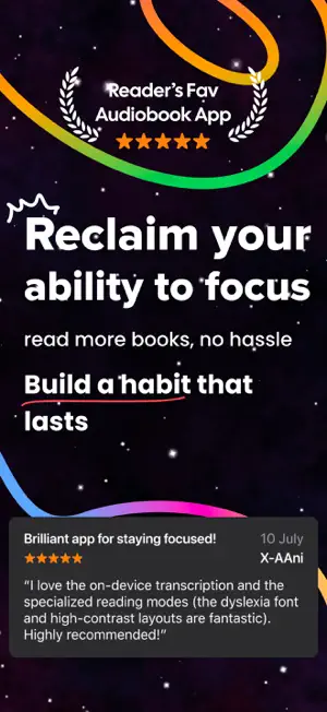 HushBook: Audiobook Read Along screenshot 1