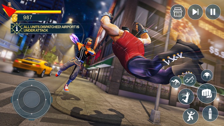 Rope Superhero Fighter Rescue screenshot-4