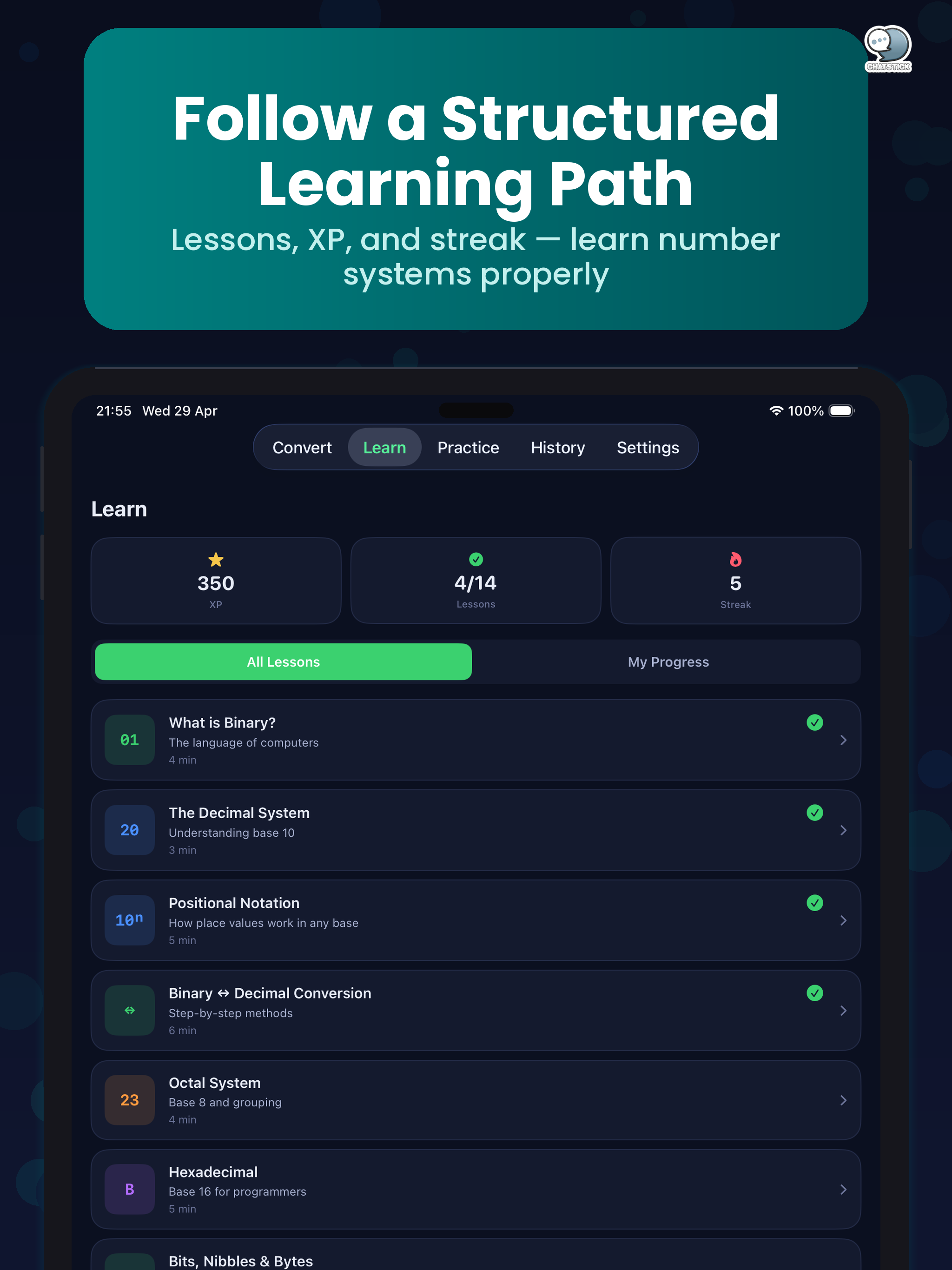 BaseLearn by ChatStick