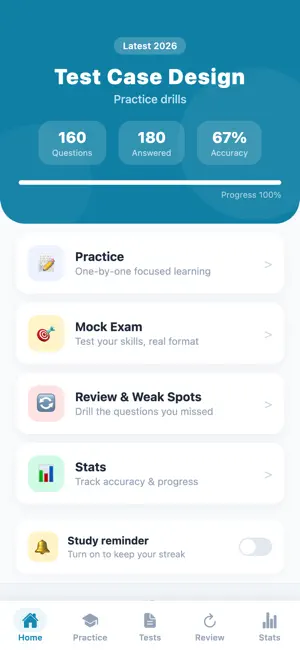 Test Case Design screenshot 1