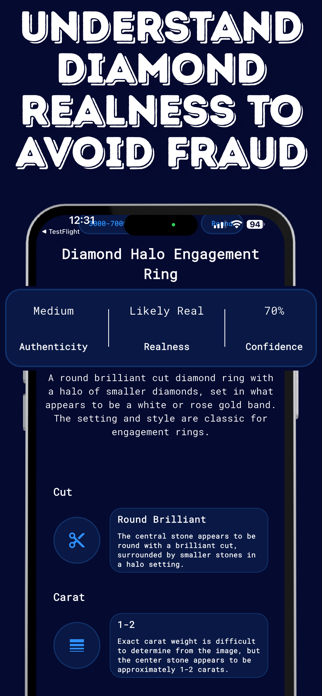 Diamond Tester & Scanner Screenshot 2 of 4