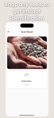 Seed Identifier: AI Scan screenshot