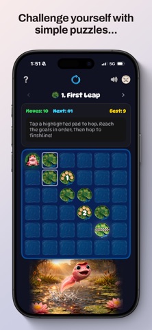 Lilypad Legend: Frog Puzzle Screenshot 3 of 10