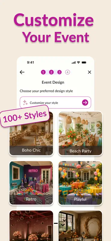 AI Event Designer - Party Plan screenshot 4 of 6