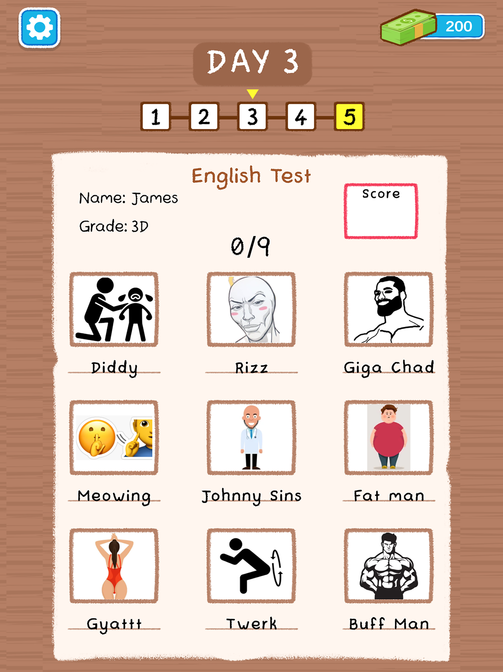 Grading Test: Funny Challenge