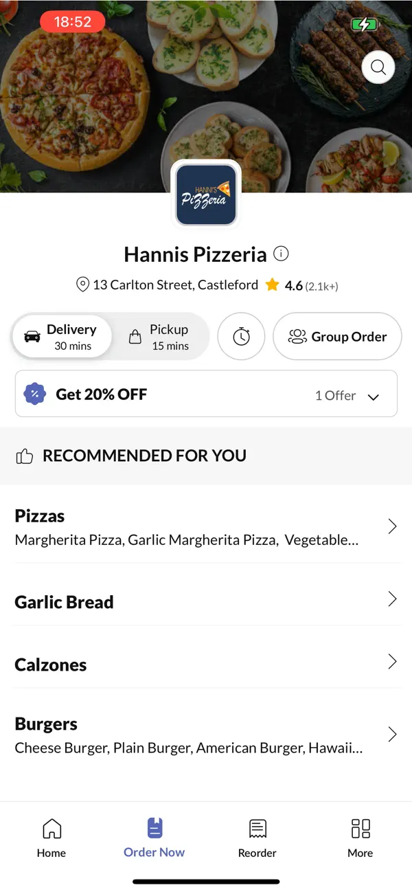 Screenshot #3 pour Hannis Pizzeria