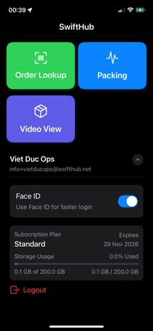 SwiftTrack PDA screenshot