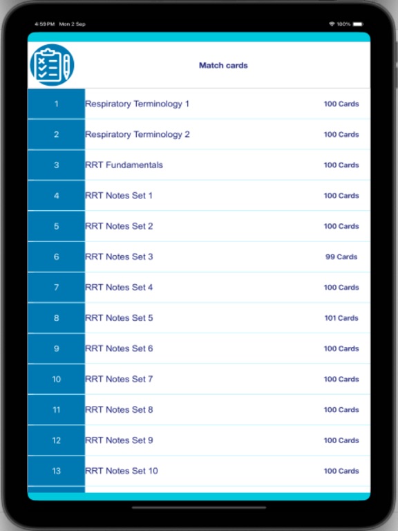 Screenshot #6 pour Respiratory Therapist Exam RRT