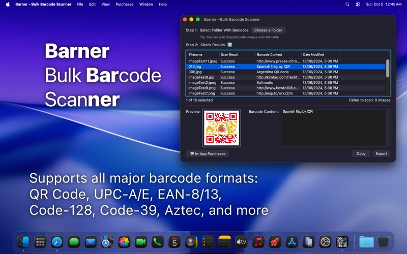 Screenshot #2 pour Barner - Bulk Barcode Scanner