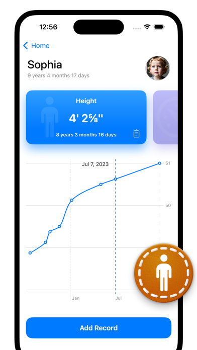GrowNote - Baby Growth Tracker Screenshot