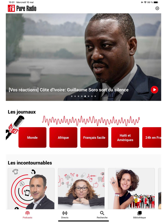 Screenshot #4 pour RFI Pure radio