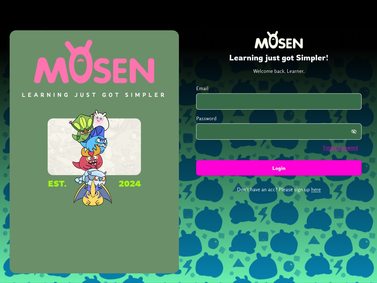 Screenshot 8 of Mosen Learner
