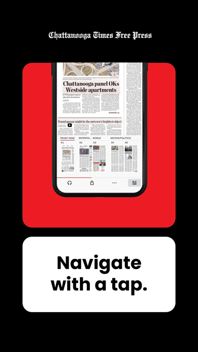 Times Free Press Screenshot