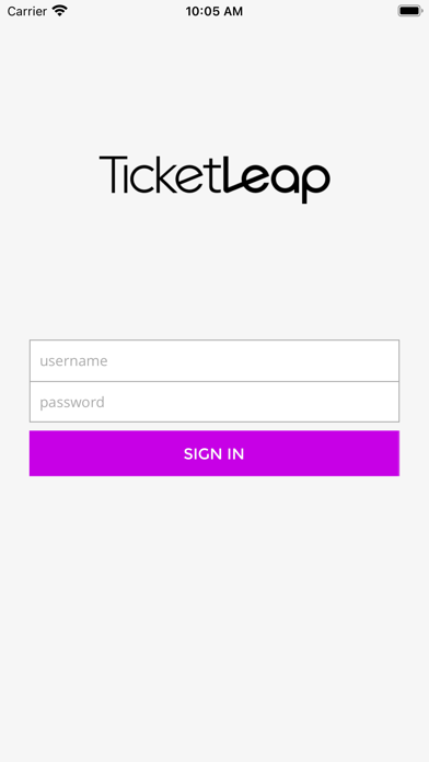 Ticketleap Scan Screenshot