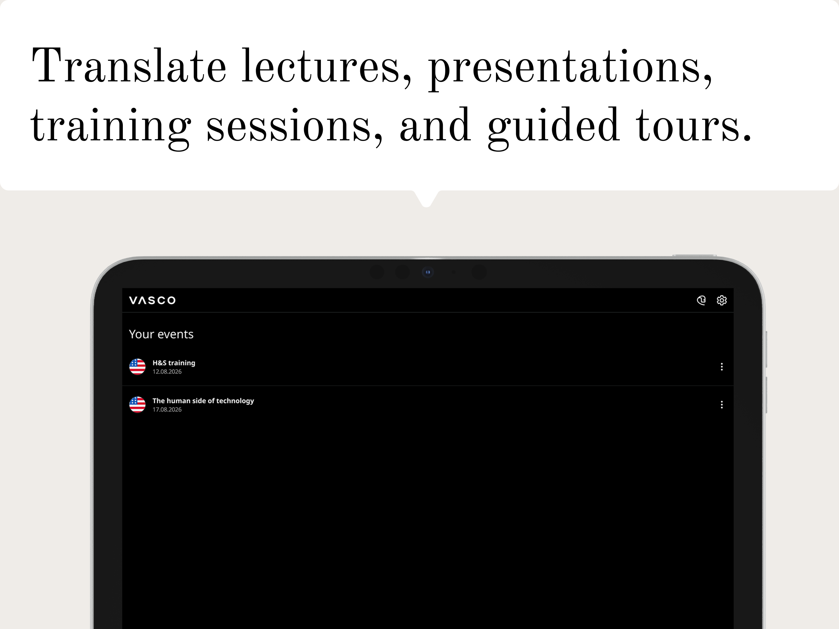 Vasco Audience screenshot 7