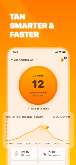 SPF - Tan Timer & UV Tracker screenshot 3