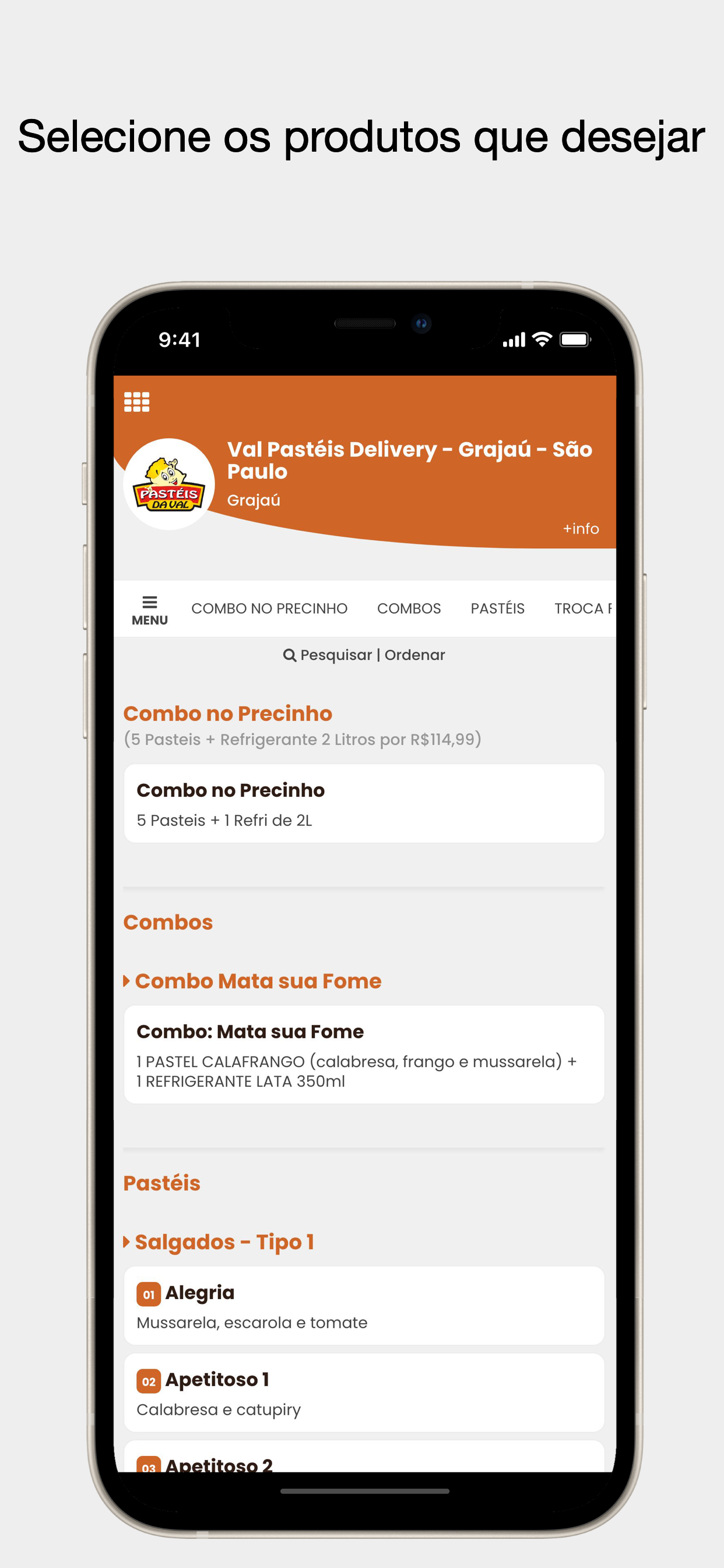 Val Pastéis Delivery