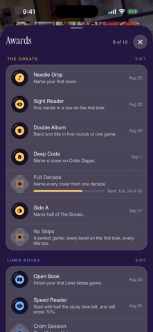 CoverUp: Album Cover Quiz screenshot 6