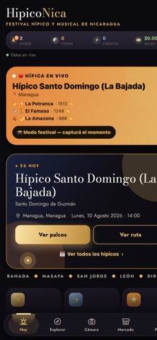 HipicoNica: Hípicas y Ganado iPhone screenshot
