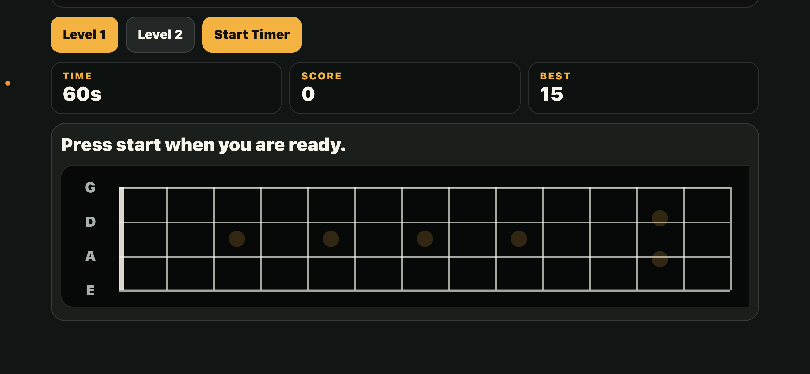 Fretboard Note Coach screenshot 3