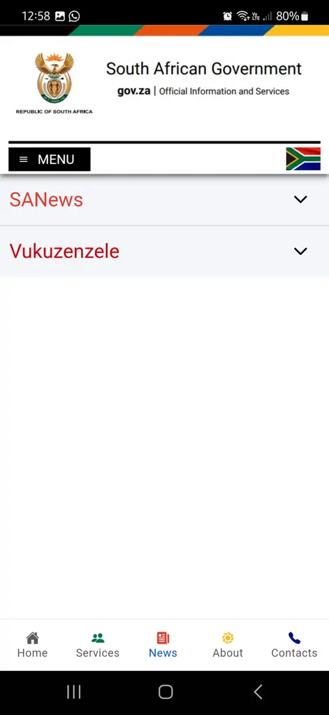 South African Government - News App | MWM