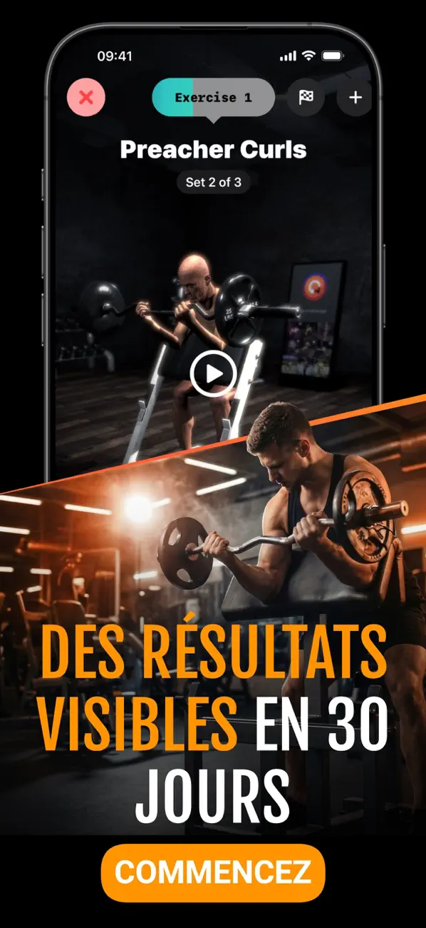 Screenshot #2 pour Programme Salle de Sport Muscu