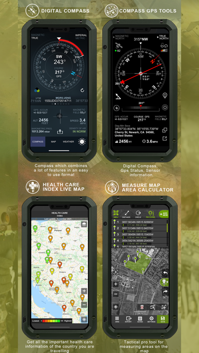 Military GPS Survival Kit Screenshot