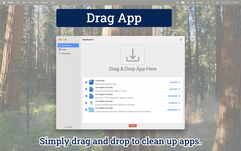 App screenshot