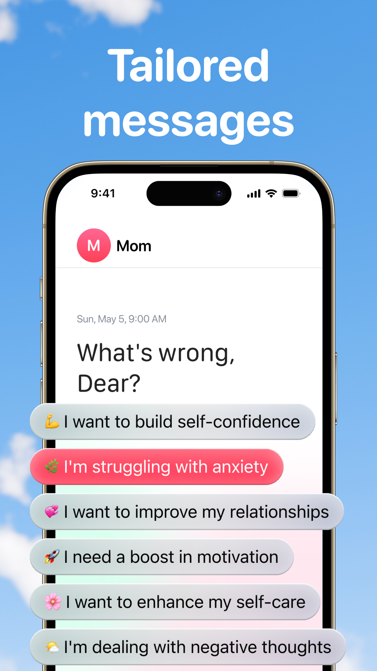 Thanks Mom!