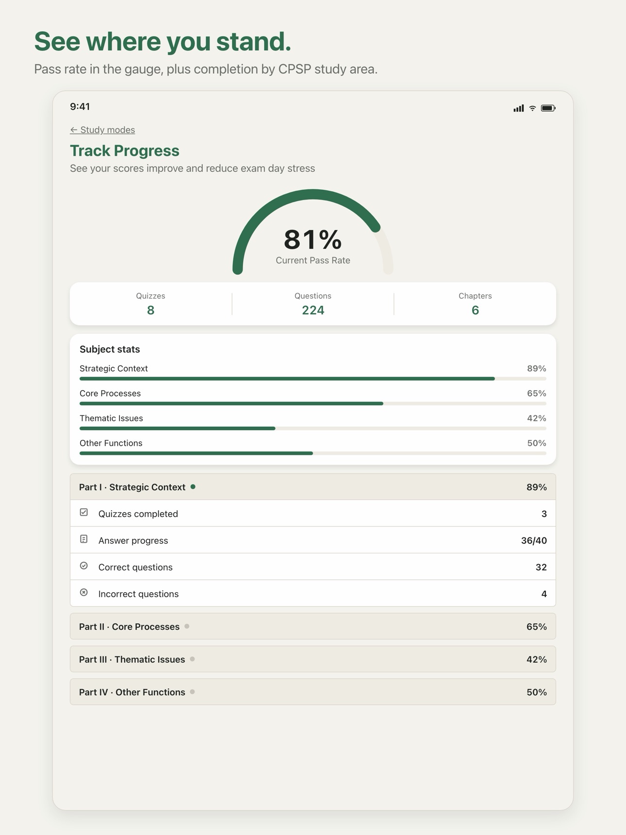 Screenshot 11 of CPSPExam