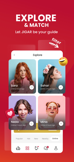 ‎JIGAR Persian Dating App Screenshot