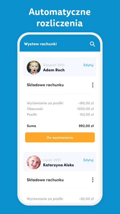 Warszawskie Żłobki Screenshot