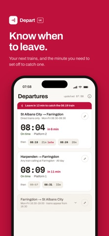 Depart UK Screenshot 1 of 5