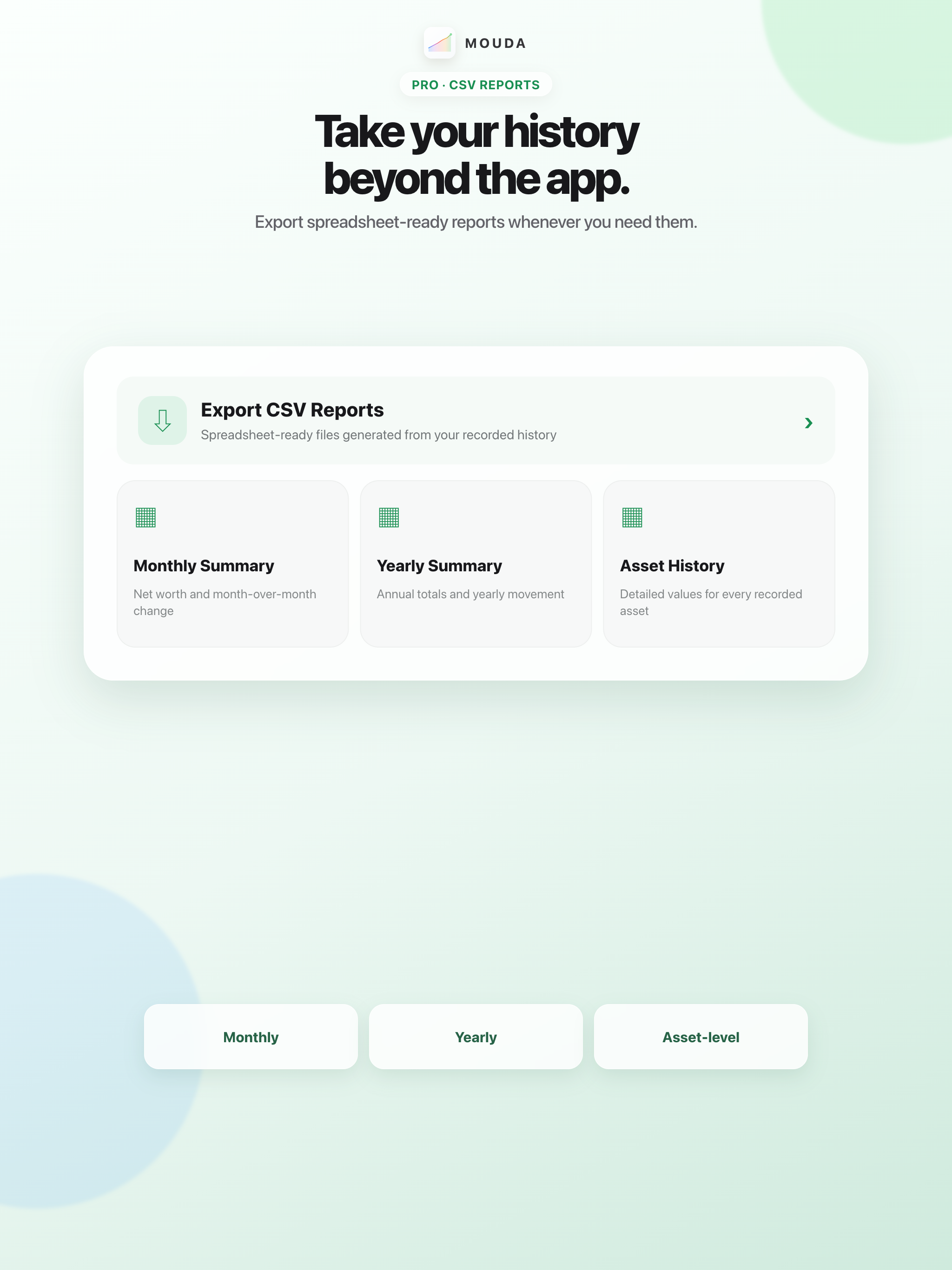 Mouda — Net Worth Tracker screenshot 13
