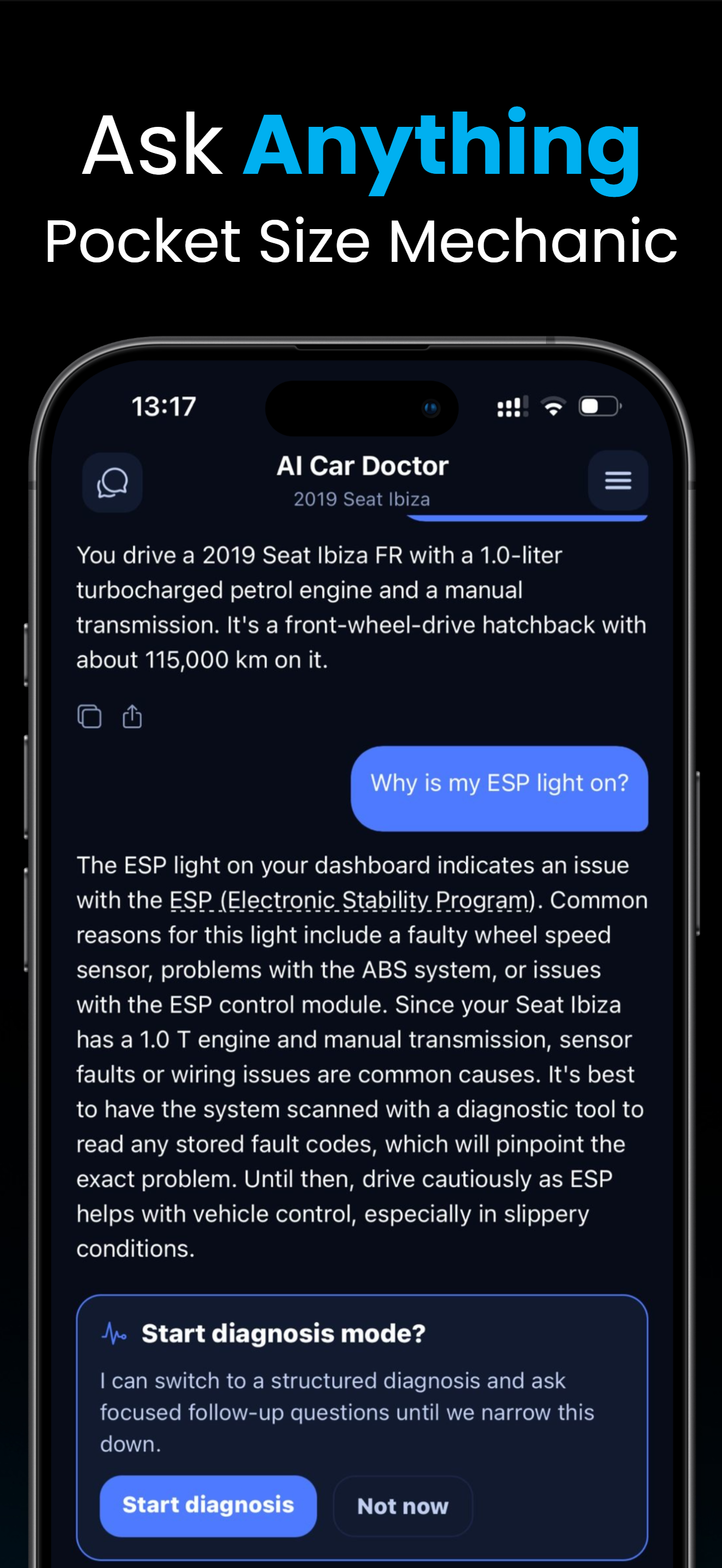 AI Car Doctor: OBD Diagnostics