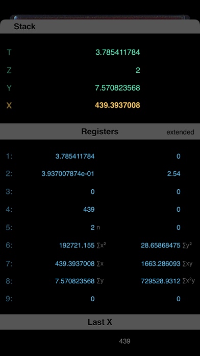 RPN-45 SD iPhone screenshot 4 - Productivity app