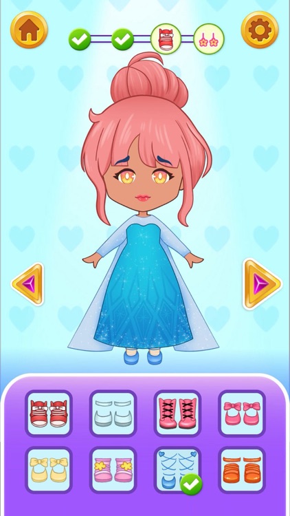 Chibi Dolls DIY Anime Princess screenshot-5