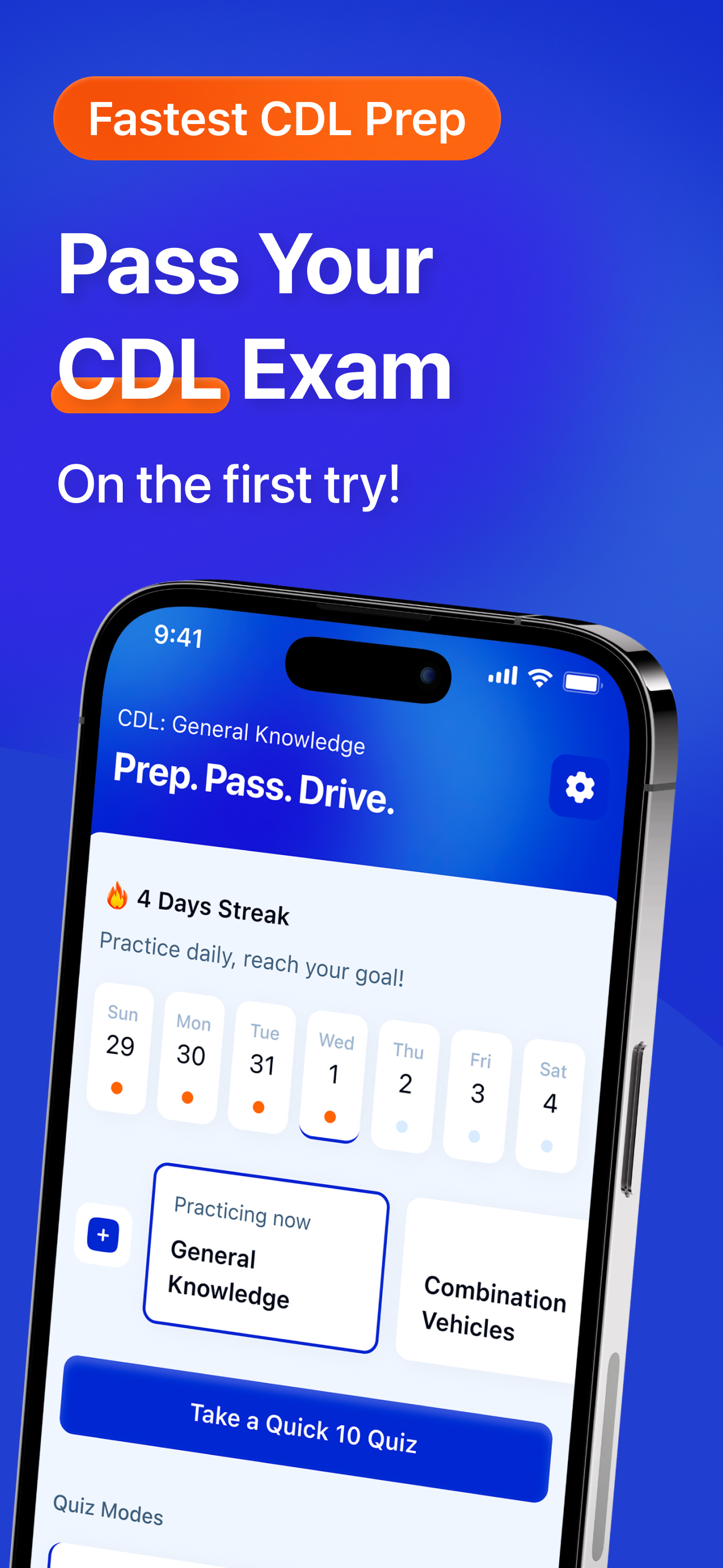 CDL Prep & Practice Test 2026