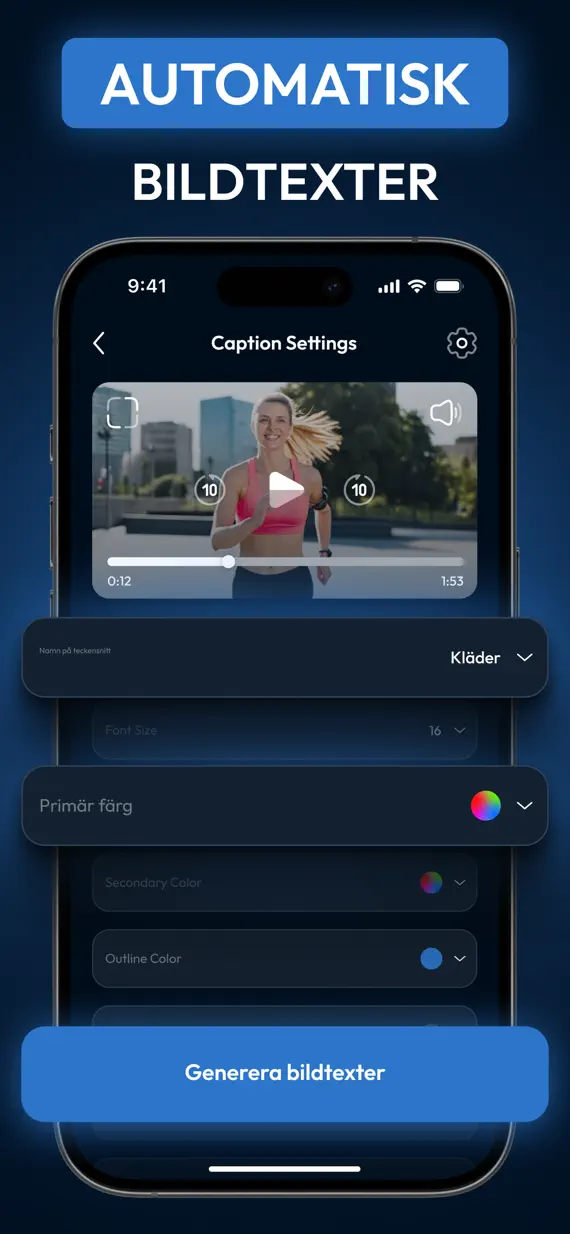 AI Video Caption Creator screenshot 1
