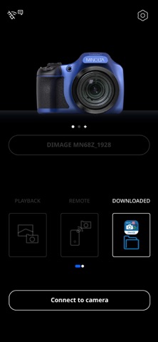 Minolta Dimage Screenshot 1 of 3