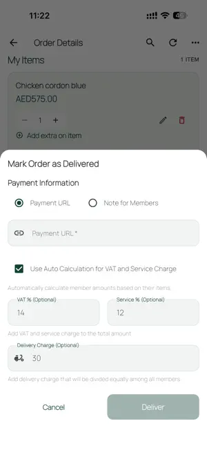 Daily Order — Pay Your Bite screenshot 4