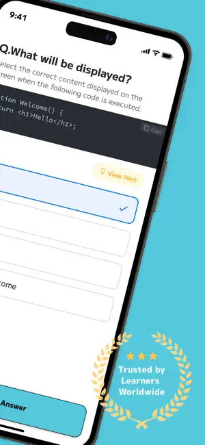React Quiz - Learn with AI screenshot 2