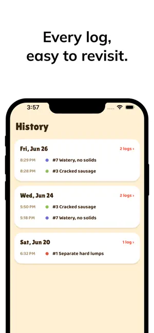 Doodee: Poop Tracker screenshot 4