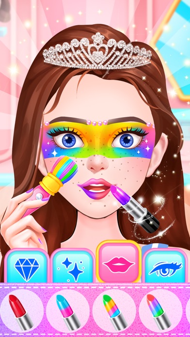 Rainbow Makeup Screenshot