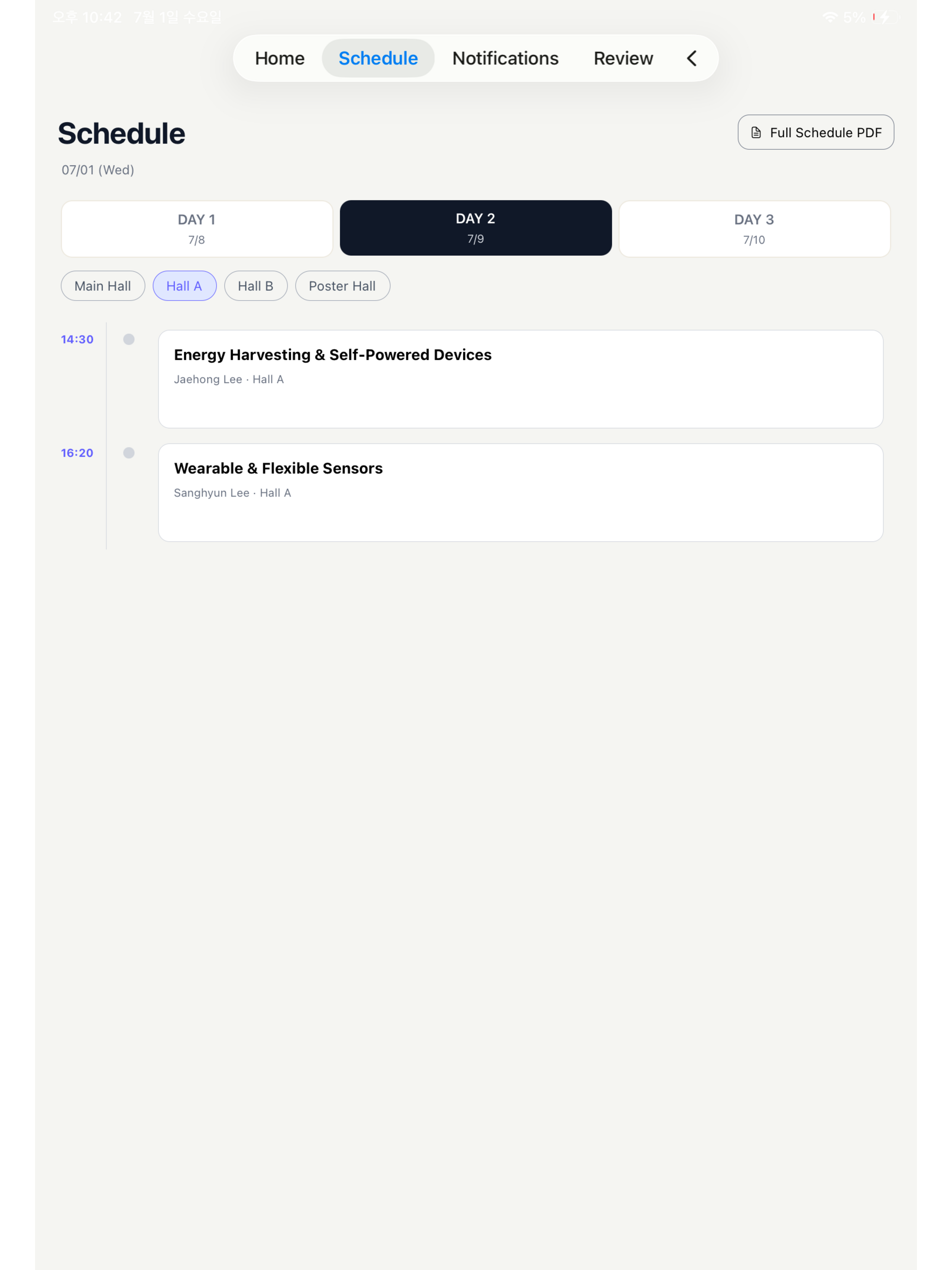Eventify - Conferences screenshot 11