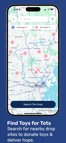 Toys for Tots iPhone screenshot